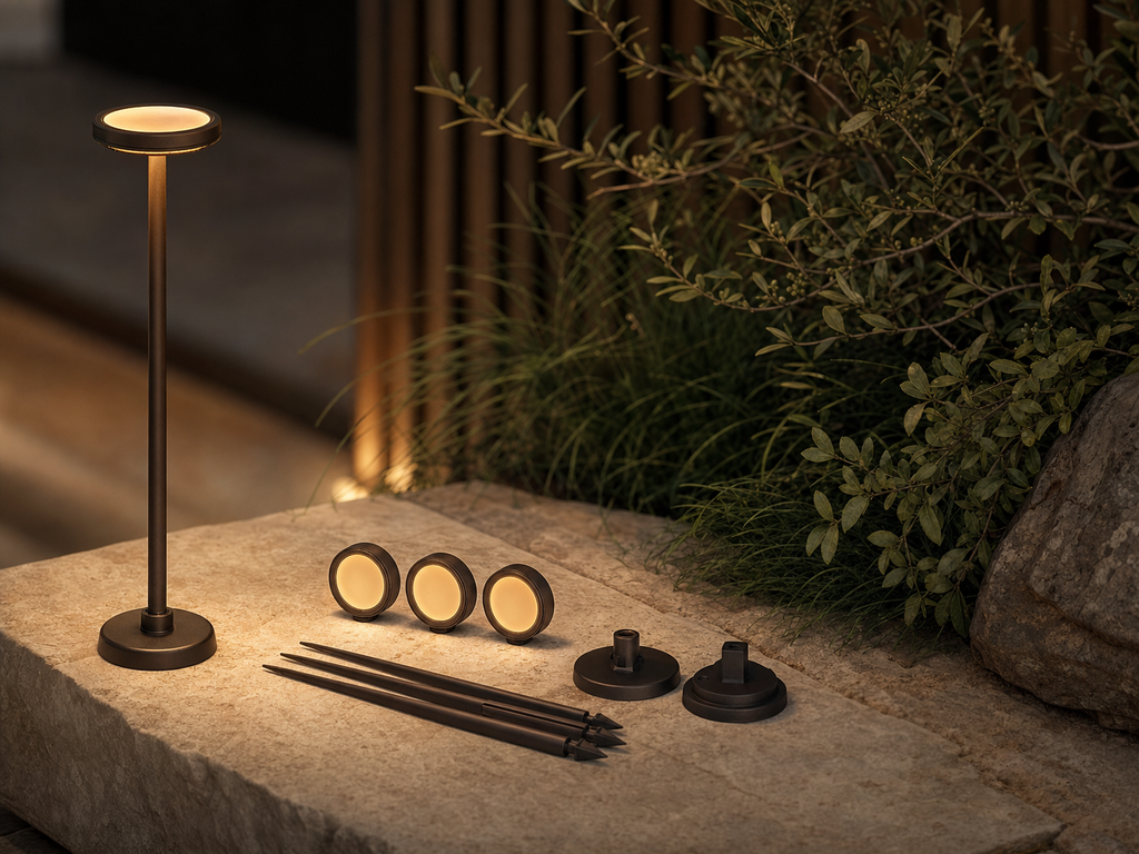 Lumina Modular Garden System — Close detail of modular garden system